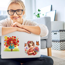 Load image into Gallery viewer, 8 Pcs 5D Diamond Painting Sticker Kit Diamond Art Stickers for Adults Beginners