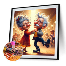 Load image into Gallery viewer, Diamond Painting - Full Round - Grandma And Grandpa (40*40CM)