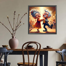 Load image into Gallery viewer, Diamond Painting - Full Round - Grandma And Grandpa (40*40CM)