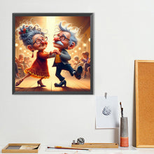 Load image into Gallery viewer, Diamond Painting - Full Round - Grandma And Grandpa (40*40CM)