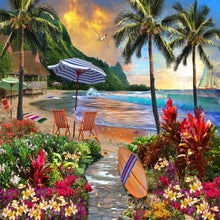 Load image into Gallery viewer, Diamond Painting - Full Round - Beach (40*40CM)