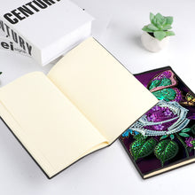 Load image into Gallery viewer, 50 Pages A5 Special Shaped Butterfly 5D Diamond Painting Notebook for Boys Girls
