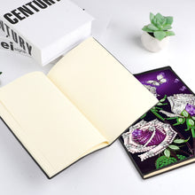 Load image into Gallery viewer, 50 Pages A5 Special Shaped Butterfly 5D Diamond Painting Notebook for Boys Girls