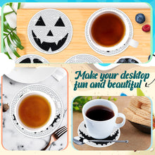 Load image into Gallery viewer, 8 Pcs Wooden Diamond Painting Coasters with Holder DIY Coaster Diamond Art Kits
