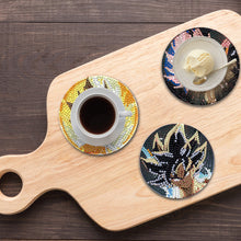 Load image into Gallery viewer, 8 Pcs Wooden Diamond Painting Coasters with Holder DIY Coaster Diamond Art Kits