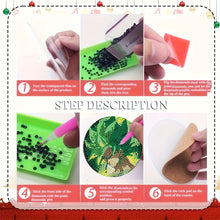 Load image into Gallery viewer, 8 Pcs Wooden Diamond Painting Coasters with Holder DIY Coaster Diamond Art Kits