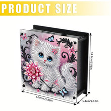 Load image into Gallery viewer, Wooden Beautiful Pattern Diamond Painting Change Holder Case Ornament for Adults