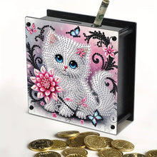 Load image into Gallery viewer, Wooden Beautiful Pattern Diamond Painting Change Holder Case Ornament for Adults