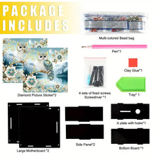 Load image into Gallery viewer, Wooden Beautiful Pattern Diamond Painting Change Holder Case Ornament for Adults