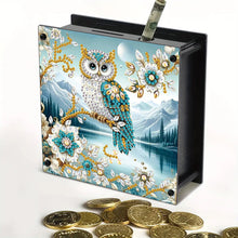 Load image into Gallery viewer, Wooden Beautiful Pattern Diamond Painting Change Holder Case Ornament for Adults