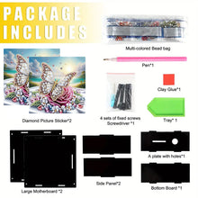 Load image into Gallery viewer, Wooden Beautiful Pattern Diamond Painting Change Holder Case Ornament for Adults