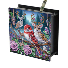 Load image into Gallery viewer, Wooden Beautiful Pattern Diamond Painting Change Holder Case Ornament for Adults