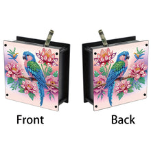 Load image into Gallery viewer, Wooden Beautiful Pattern Diamond Painting Change Holder Case Ornament for Adults