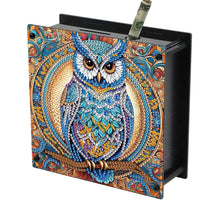 Load image into Gallery viewer, Wooden Beautiful Pattern Diamond Painting Change Holder Case Ornament for Adults