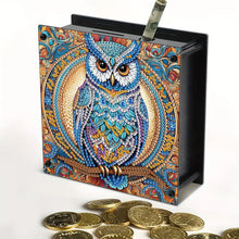 Load image into Gallery viewer, Wooden Beautiful Pattern Diamond Painting Change Holder Case Ornament for Adults