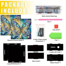 Load image into Gallery viewer, Wooden Beautiful Pattern Diamond Painting Change Holder Case Ornament for Adults