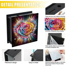 Load image into Gallery viewer, Wooden Beautiful Pattern Diamond Painting Change Holder Case Ornament for Adults