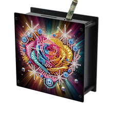 Load image into Gallery viewer, Wooden Beautiful Pattern Diamond Painting Change Holder Case Ornament for Adults