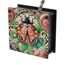 Load image into Gallery viewer, Wooden Beautiful Pattern Diamond Painting Change Holder Case Ornament for Adults