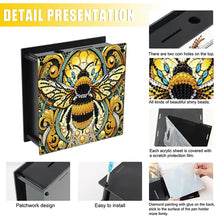 Load image into Gallery viewer, Wooden Beautiful Pattern Diamond Painting Change Holder Case Ornament for Adults