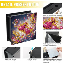 Load image into Gallery viewer, Wooden Beautiful Pattern Diamond Painting Change Holder Case Ornament for Adults