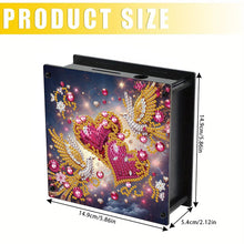 Load image into Gallery viewer, Wooden Beautiful Pattern Diamond Painting Change Holder Case Ornament for Adults