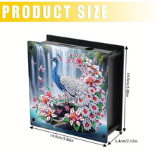 Load image into Gallery viewer, Wooden Beautiful Pattern Diamond Painting Change Holder Case Ornament for Adults