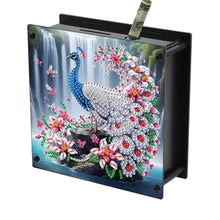 Load image into Gallery viewer, Wooden Beautiful Pattern Diamond Painting Change Holder Case Ornament for Adults