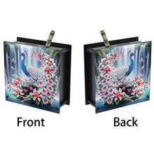 Load image into Gallery viewer, Wooden Beautiful Pattern Diamond Painting Change Holder Case Ornament for Adults