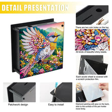 Load image into Gallery viewer, Wooden Beautiful Pattern Diamond Painting Change Holder Case Ornament for Adults