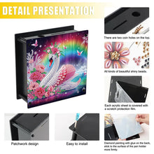 Load image into Gallery viewer, Wooden Beautiful Pattern Diamond Painting Change Holder Case Ornament for Adults