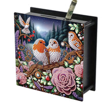 Load image into Gallery viewer, Wooden Beautiful Pattern Diamond Painting Change Holder Case Ornament for Adults