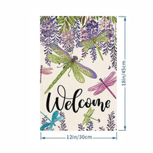 Load image into Gallery viewer, Spring Tulip 5D DIY Diamond Outdoor Flags Double Sided Diamond Art Vertical Flag