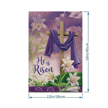 Load image into Gallery viewer, Spring Tulip 5D DIY Diamond Outdoor Flags Double Sided Diamond Art Vertical Flag