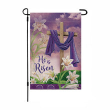 Load image into Gallery viewer, Spring Tulip 5D DIY Diamond Outdoor Flags Double Sided Diamond Art Vertical Flag