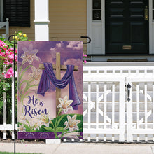 Load image into Gallery viewer, Spring Tulip 5D DIY Diamond Outdoor Flags Double Sided Diamond Art Vertical Flag