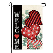 Load image into Gallery viewer, Spring Tulip 5D DIY Diamond Outdoor Flags Double Sided Diamond Art Vertical Flag