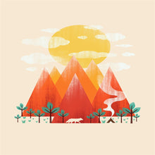 Load image into Gallery viewer, Diamond Painting - Full Round - Mountain And Sun (30*40CM)