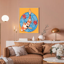 Load image into Gallery viewer, Diamond Painting - Full Round - Fish (30*40CM)