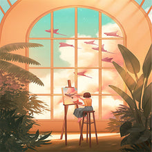 Load image into Gallery viewer, Diamond Painting - Full Round - Illustration Girl (30*50CM)