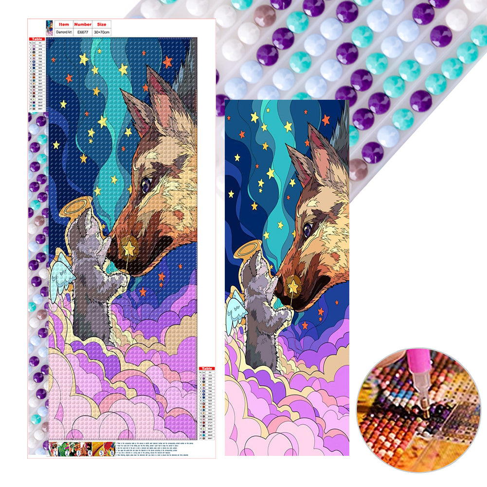 Diamond Painting - Full Round - Wolf (30*70CM)