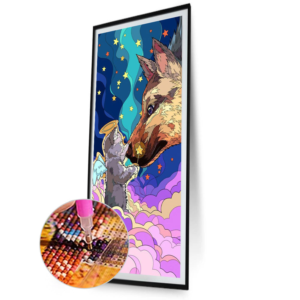 Diamond Painting - Full Round - Wolf (30*70CM)