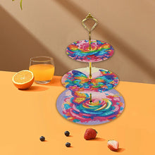 Load image into Gallery viewer, 3 Tier Animal Crystal Display Rack Kit 5D DIY Shelf Art Craft Set for Home Decor