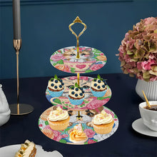 Load image into Gallery viewer, 3 Tier Animal Crystal Display Rack Kit 5D DIY Shelf Art Craft Set for Home Decor