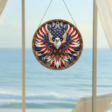 Load image into Gallery viewer, Sunflower DIY Diamond Art Pendant Kit Diamond Painting Door Sign for Wall Window