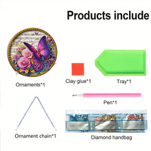 Load image into Gallery viewer, Sunflower DIY Diamond Art Pendant Kit Diamond Painting Door Sign for Wall Window