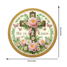 Load image into Gallery viewer, Sunflower DIY Diamond Art Pendant Kit Diamond Painting Door Sign for Wall Window