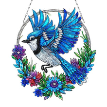 Load image into Gallery viewer, Sunflower DIY Diamond Art Pendant Kit Diamond Painting Door Sign for Wall Window