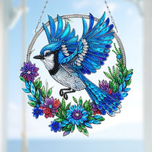 Load image into Gallery viewer, Sunflower DIY Diamond Art Pendant Kit Diamond Painting Door Sign for Wall Window