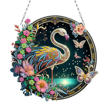 Load image into Gallery viewer, Sunflower DIY Diamond Art Pendant Kit Diamond Painting Door Sign for Wall Window